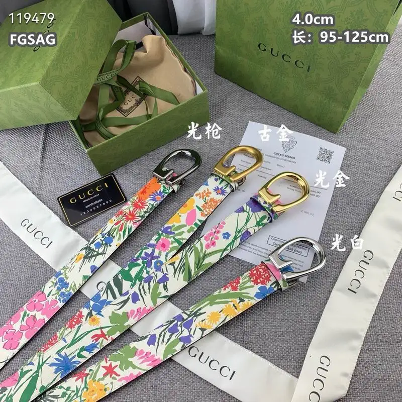 Gucci belt 40mmX95-125cm 8L38